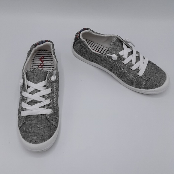 Roxy Shoes - Roxy Women's Rory Slip On Sneaker Shoe Grey